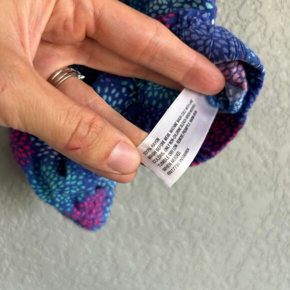 Cherokee Girls 3 Month Summer Romper Outfit Fireworks Purple - Picture 4 of 5